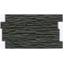 Carrelage mural en céramique, carrelage mural, anthracite, bandes de pierre naturelle, mur d'accent,
